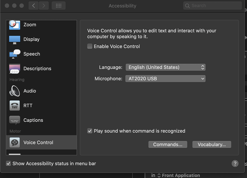 game voice control for mac